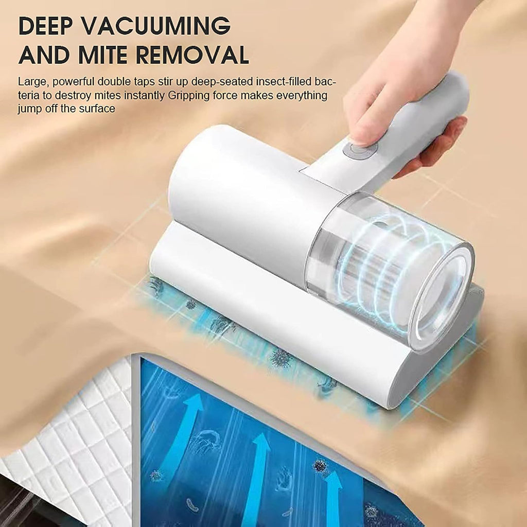 Zambeel Dust and Mite Vacuum Cleaner Cordless HEPA Filtration